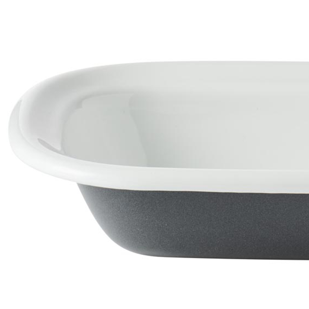 Wilko 14 x 10cm Enamel Single Portion Dish Image 6