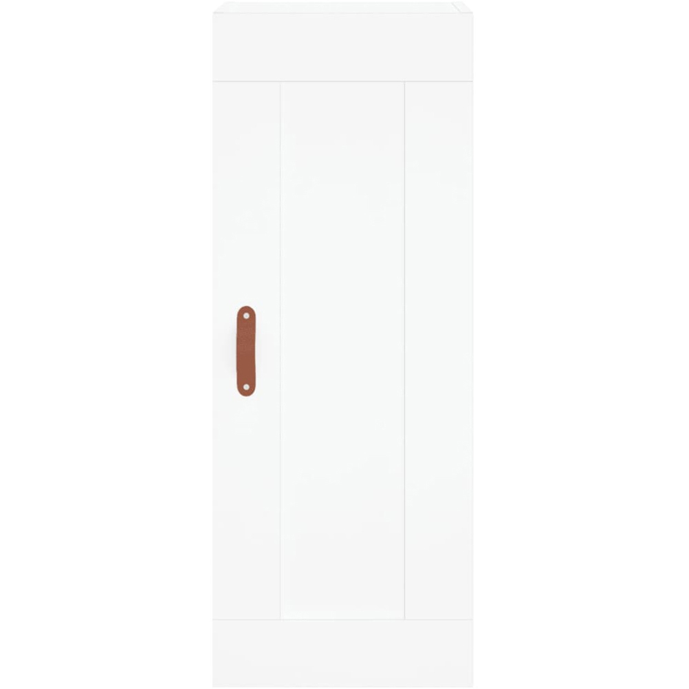 vidaXL Single Door White Wall Mounted Cabinet Image 7
