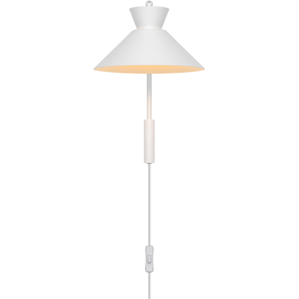 Nordlux Dial E27 White Wall Light Image 3