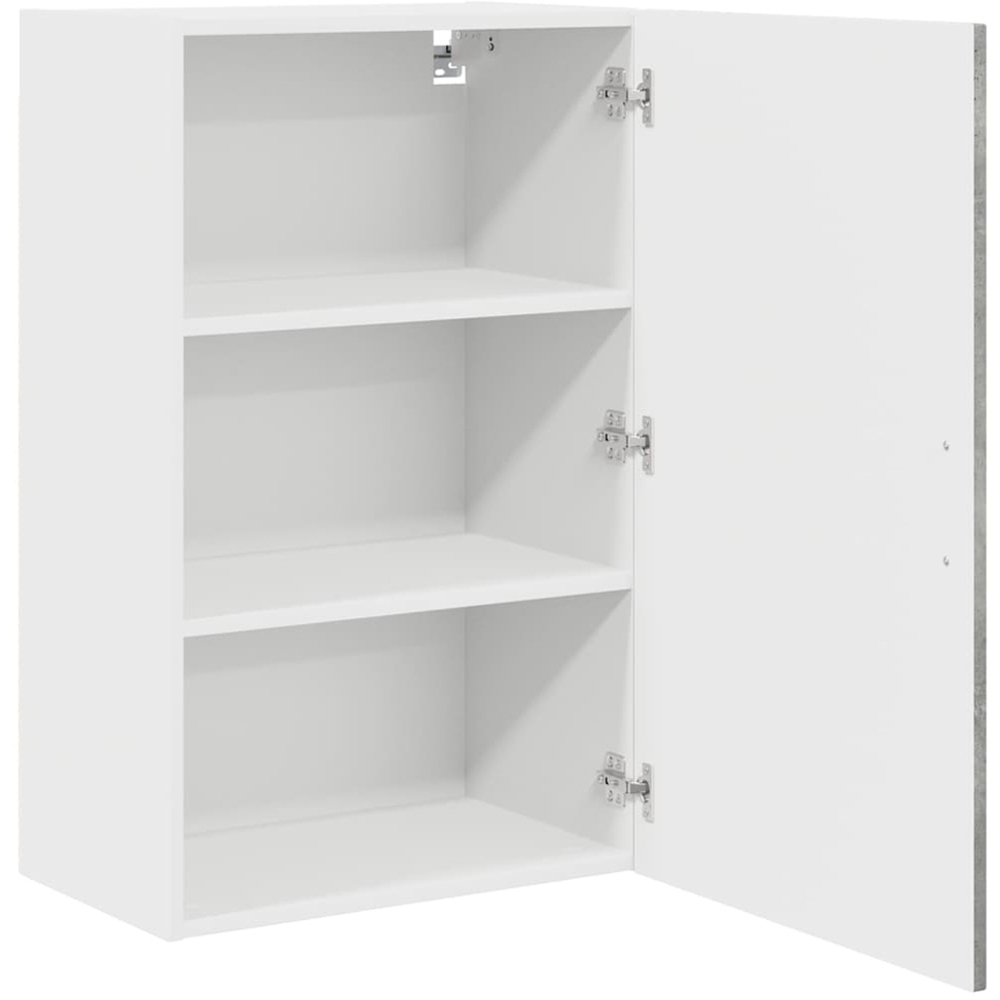 vidaXL Kalmar Single Door Concrete Grey Wall Kitchen Cabinet Image 5
