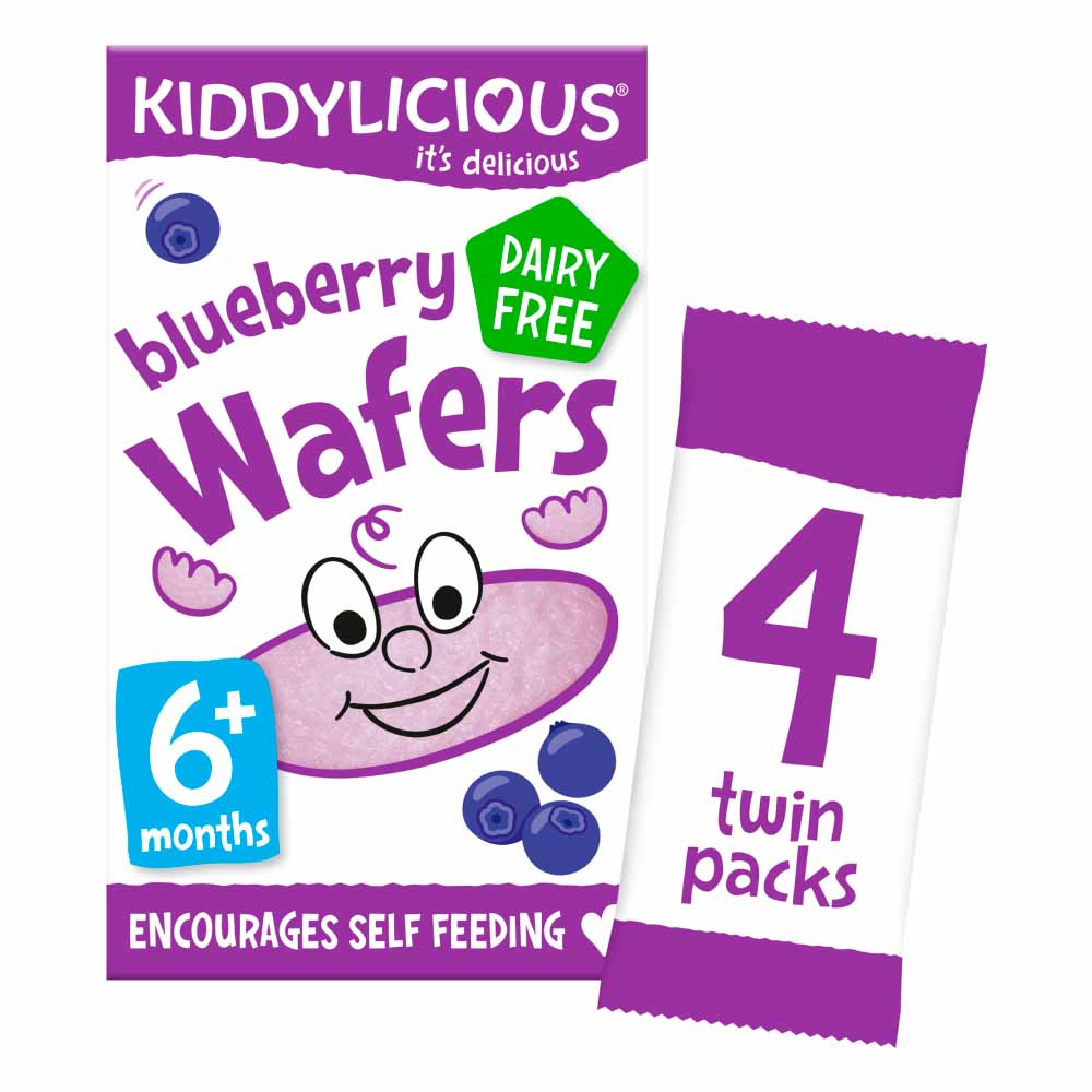 Kiddylicious Mini Wafers Blueberry 16g Image 3
