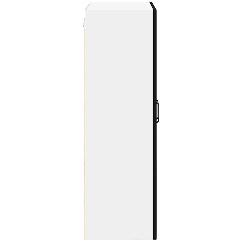 vidaXL 2 Door Black Kitchen Wall Cabinet Image 6