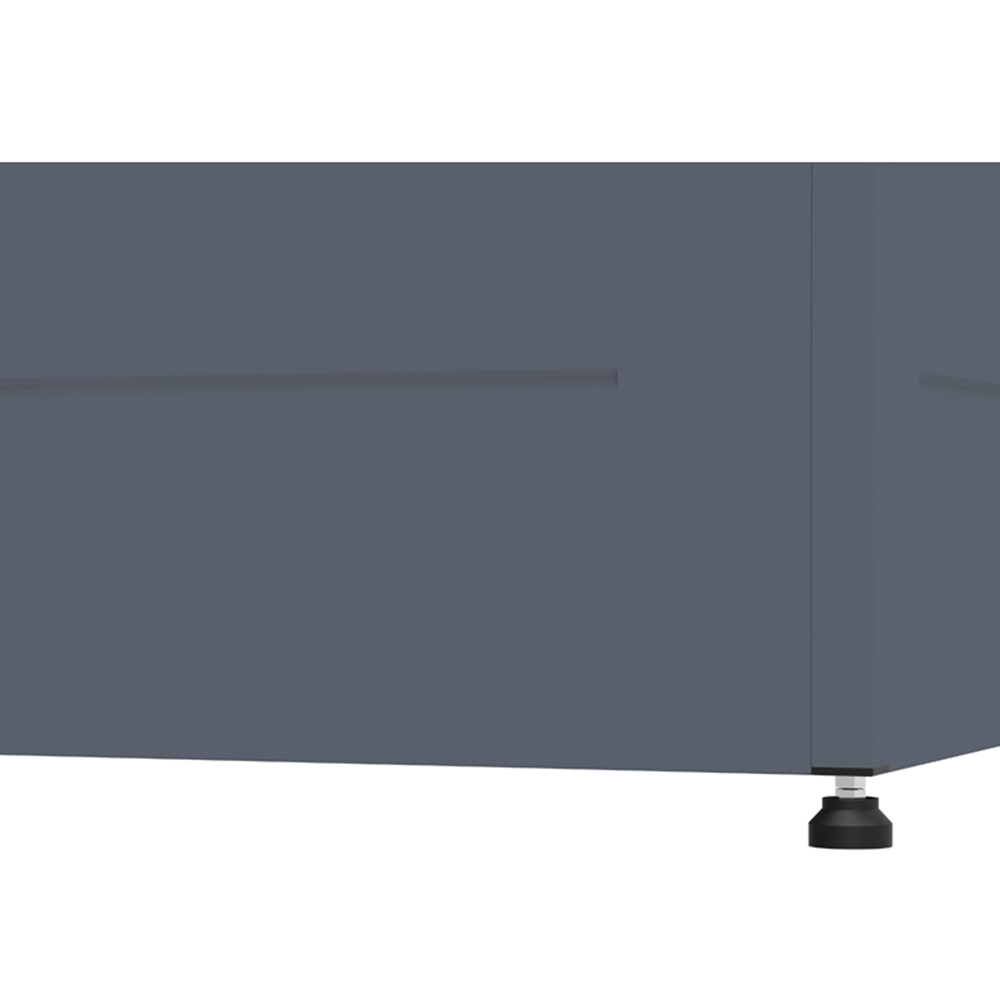 Trimetals 460L Grey Weatherproof Premium Garden Storage Box Image 5