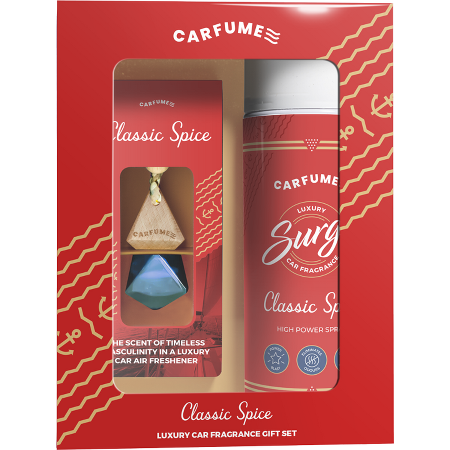 Carfume Gift Set - Classic Spice Image