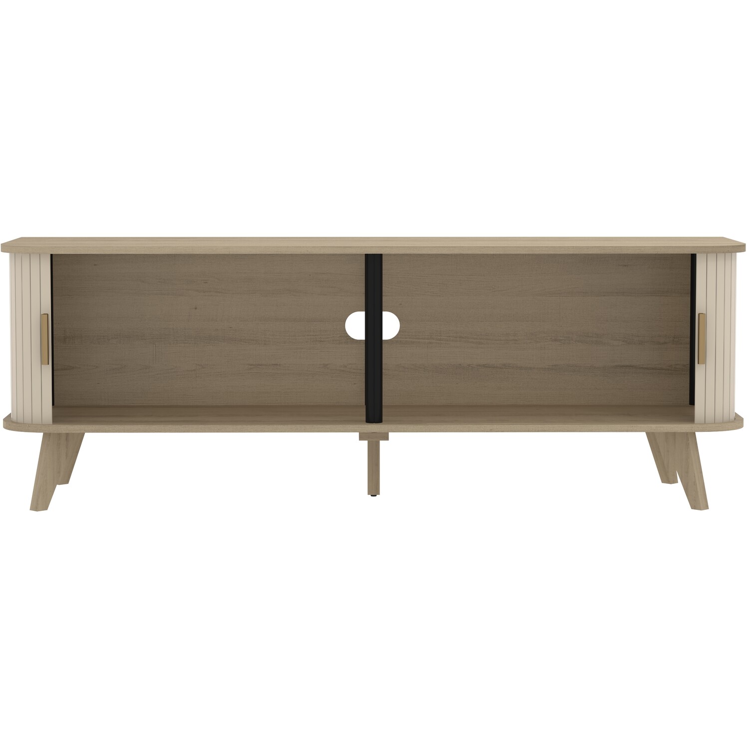 Mateo Sliding Door TV Unit Neutral Image 12