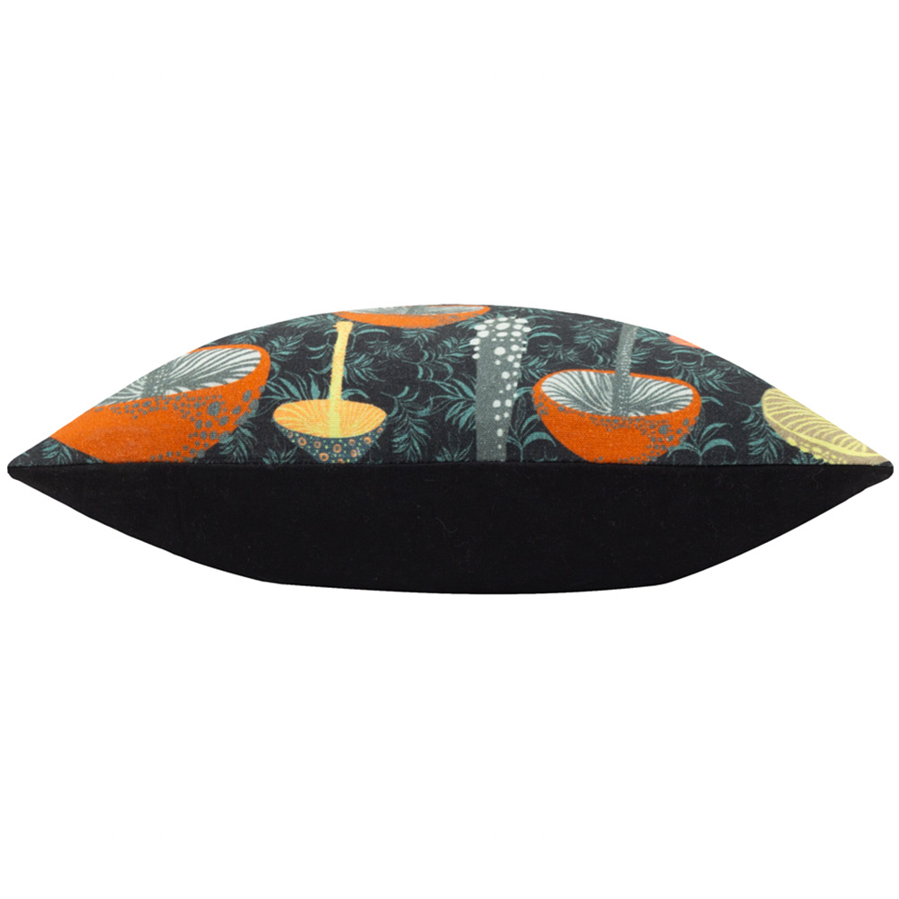 Furn Garett Printed Black Cotton Cushion 45 x 45cm Image 5
