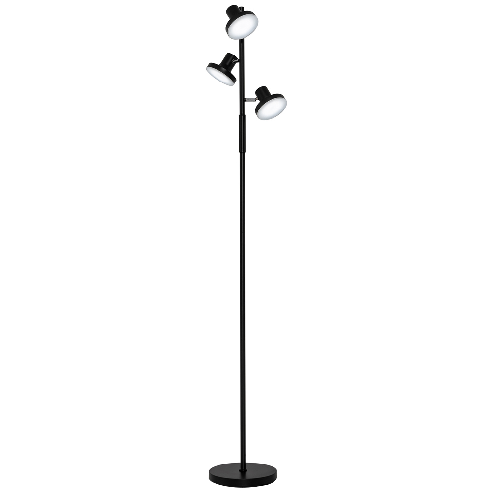 Costway 3 Way Adjustable LED Light Freestanding Tree Lamp Image 1
