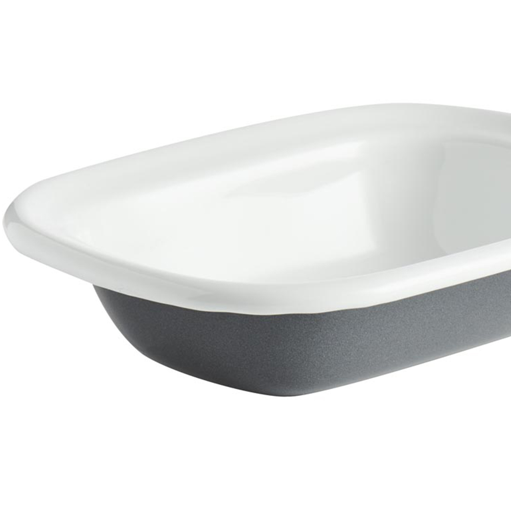 Wilko 14 x 10cm Enamel Single Portion Dish Image 5