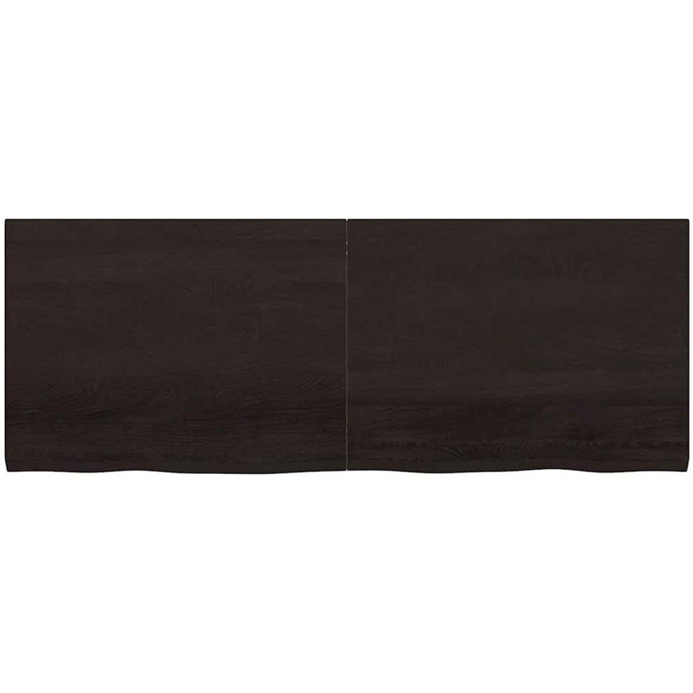 vidaXL 160 x 60 x 4cm Brown Wall Shelf Image 3