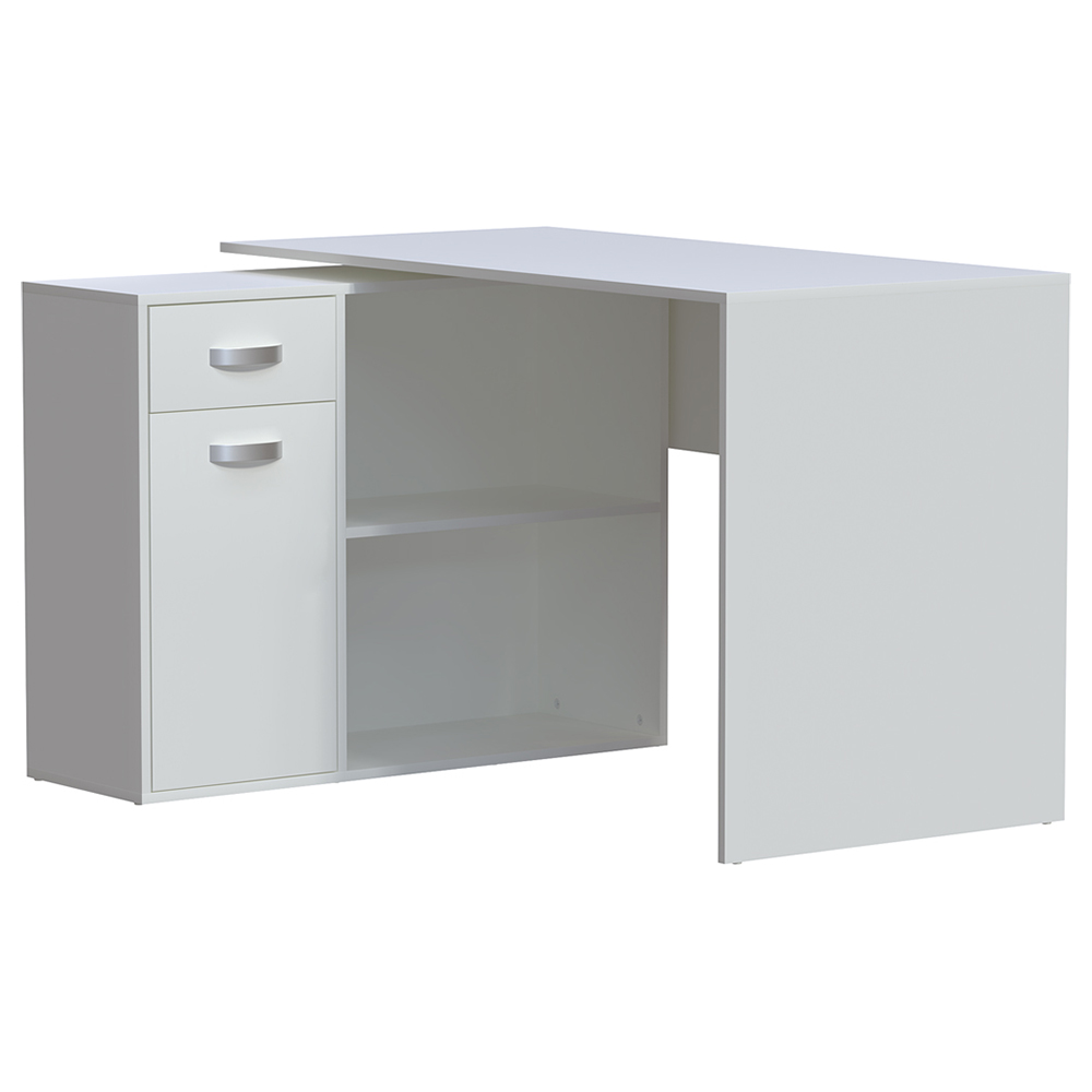 Vida Designs Longton Adjustable Desk White Image 2