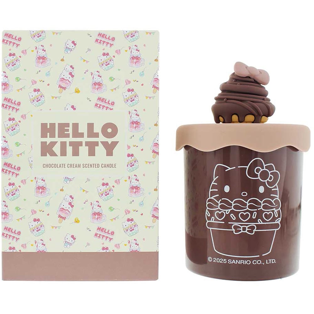 Hello Kitty Bakery Chocolate Cream Candle with 3D Silicone Lid 206g Image 2