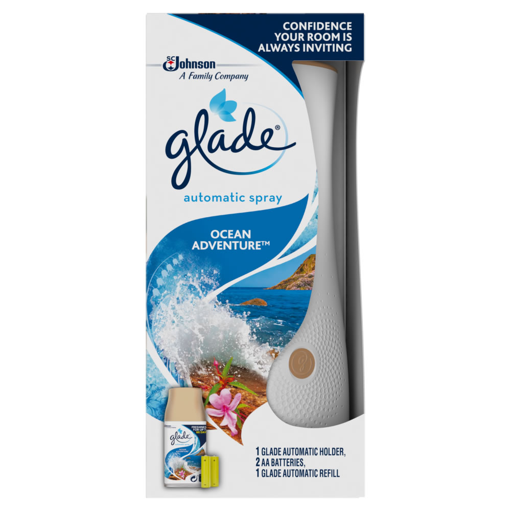 Glade Ocean Adventure Automatic Spray Holder 269ml Wilko