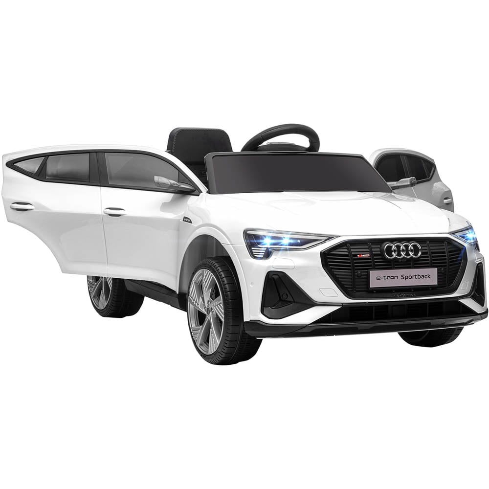 Tommy Toys Audi E Tron Kids Ride On Electric Car White 12V Image 1