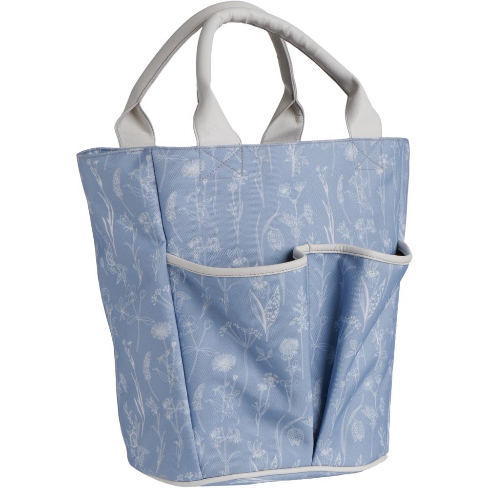 Wilko Blue Patterned Garden Bag Image 2