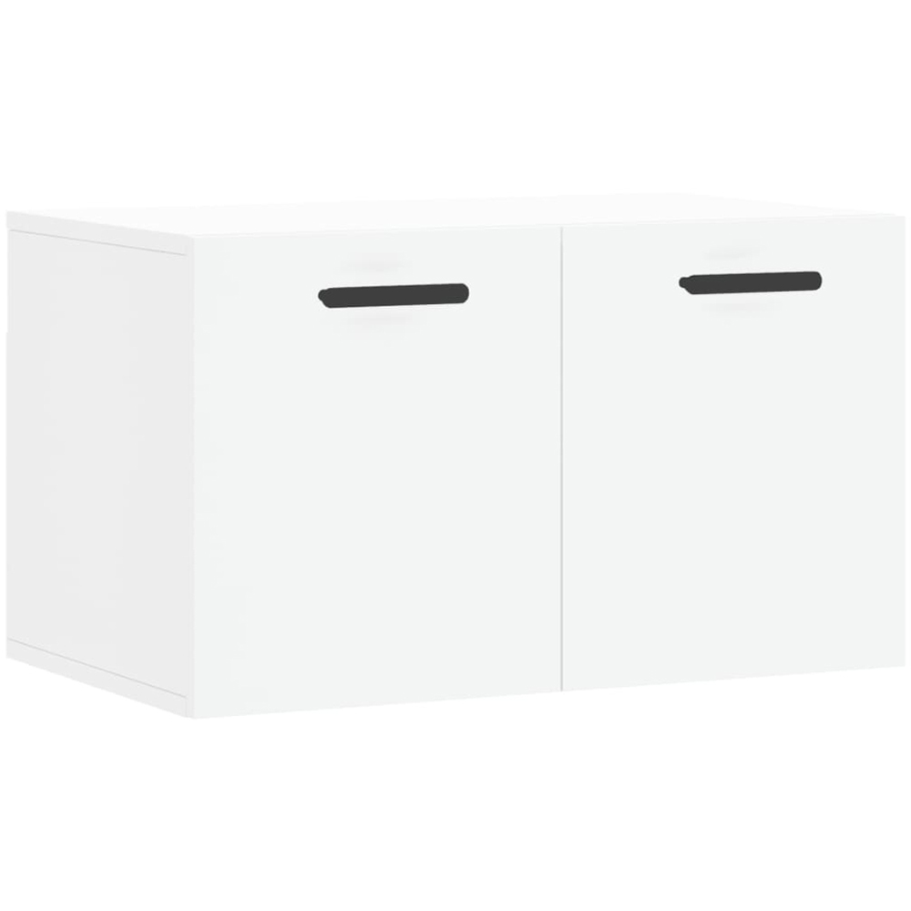 vidaXL 2 Door White Wall Cabinet Image 2