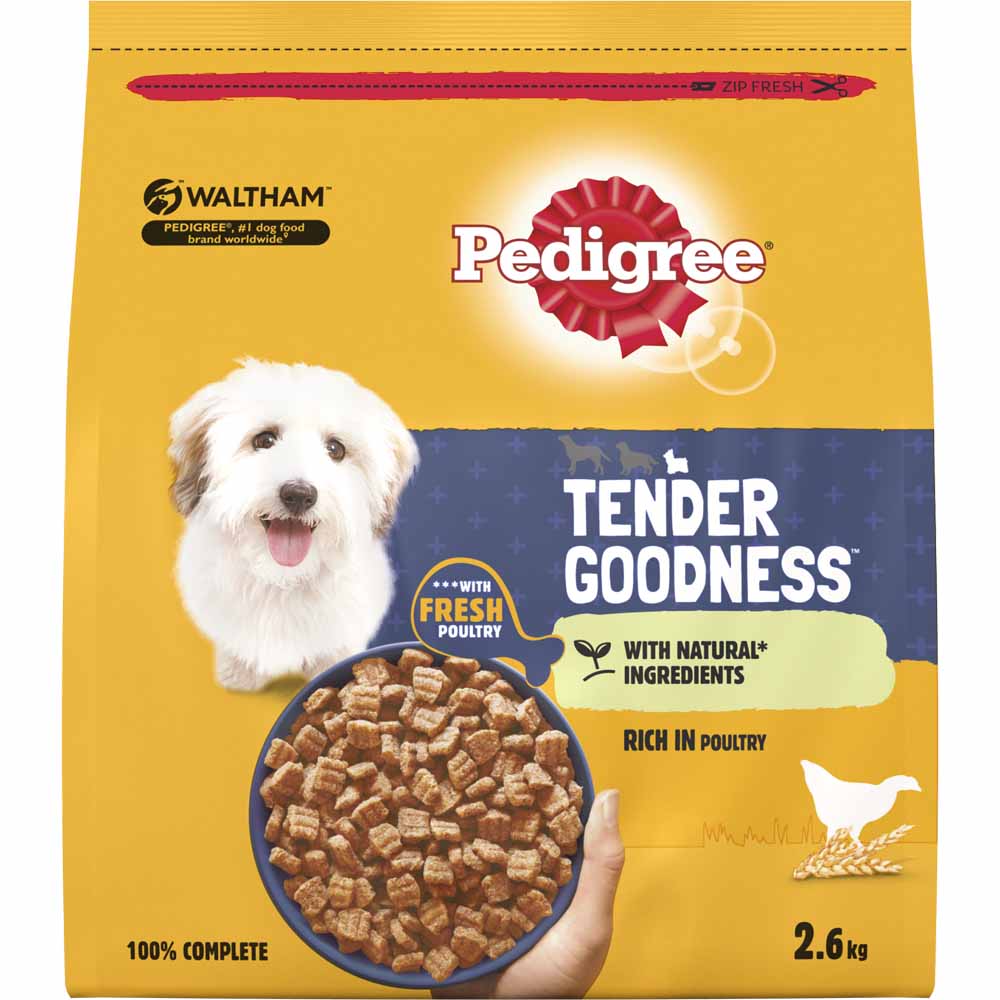 Pedigree Tender Goodness Poultry Small Adult Dry Dog Food 2.6kg Image 3