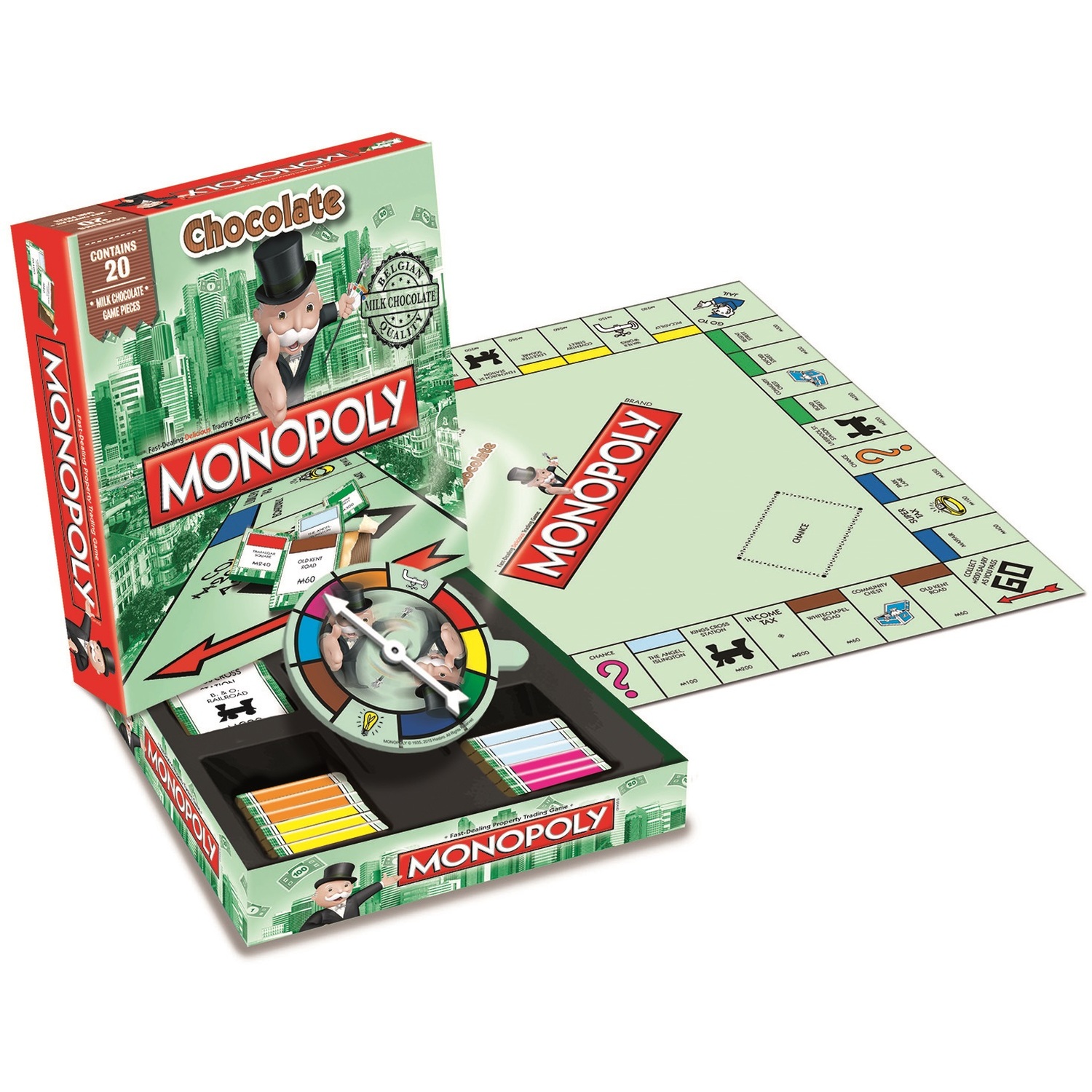 Milk Chocolate Monopoly Game Image