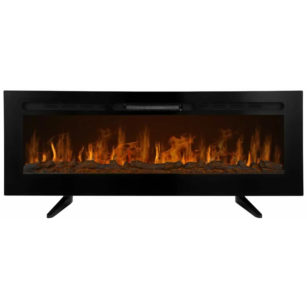 MonsterShop Black Electric Inset Fireplace 2000W Image 2