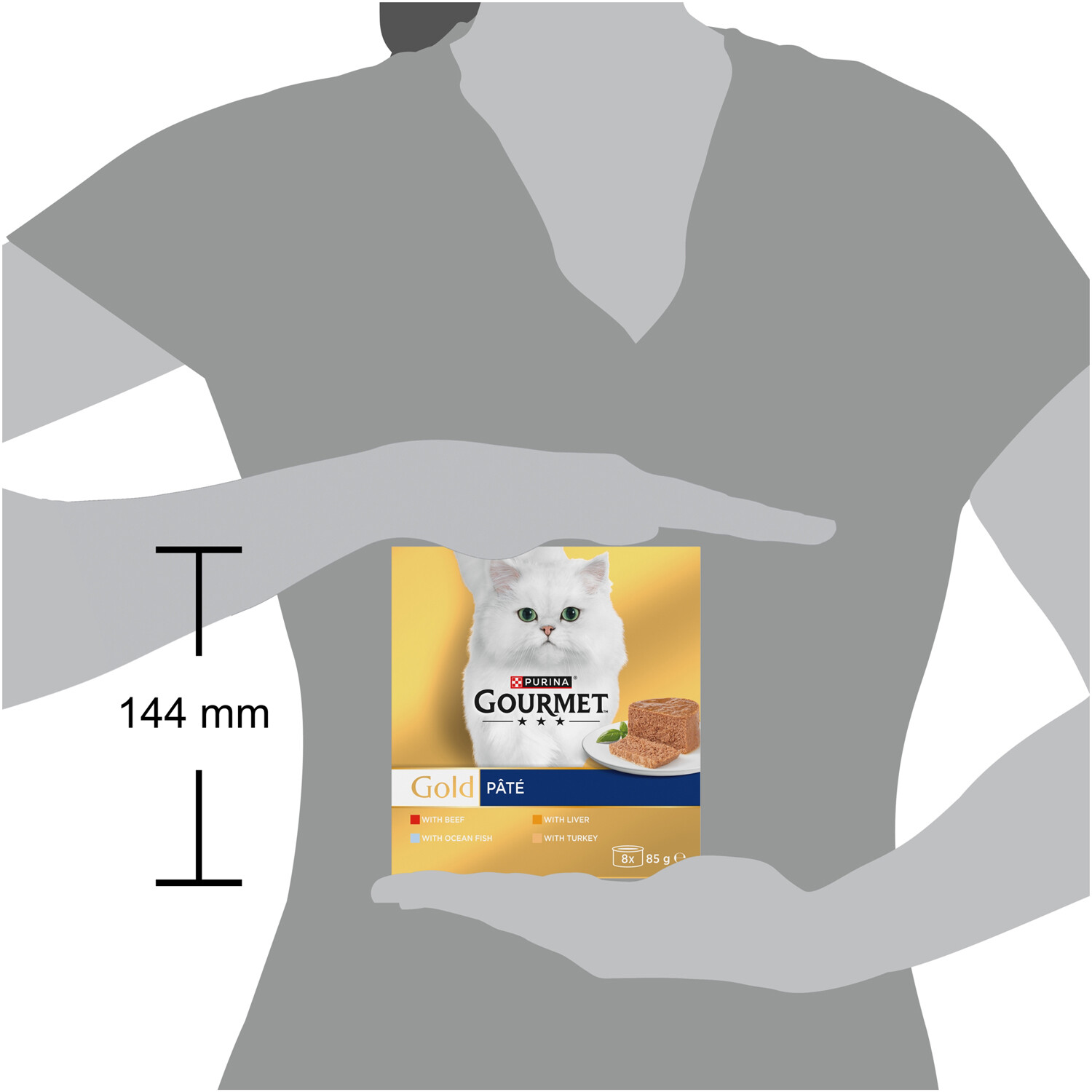 Gourmet Gold Pate Wet Cat Food Image 7