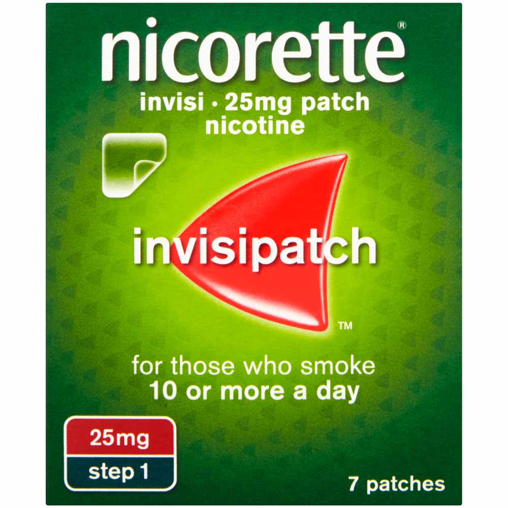 Nicorette Invisi Patch 25mg 7 pack Image 1