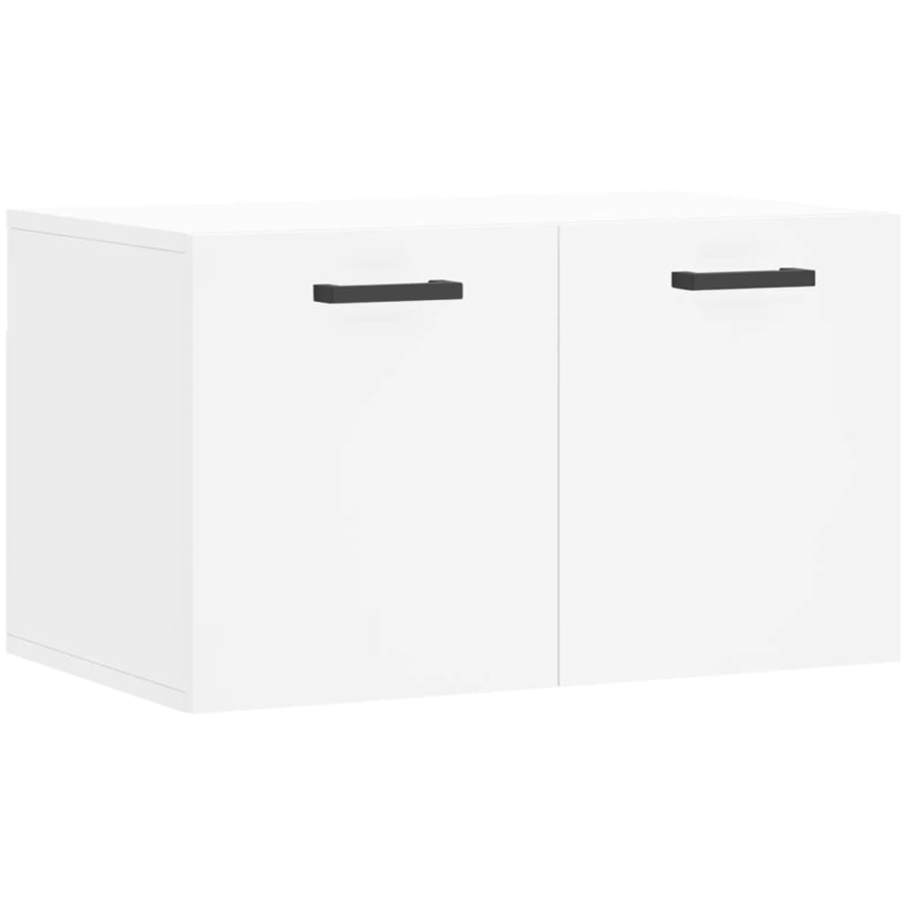 vidaXL 2 Door White Wall Cabinet Image 2