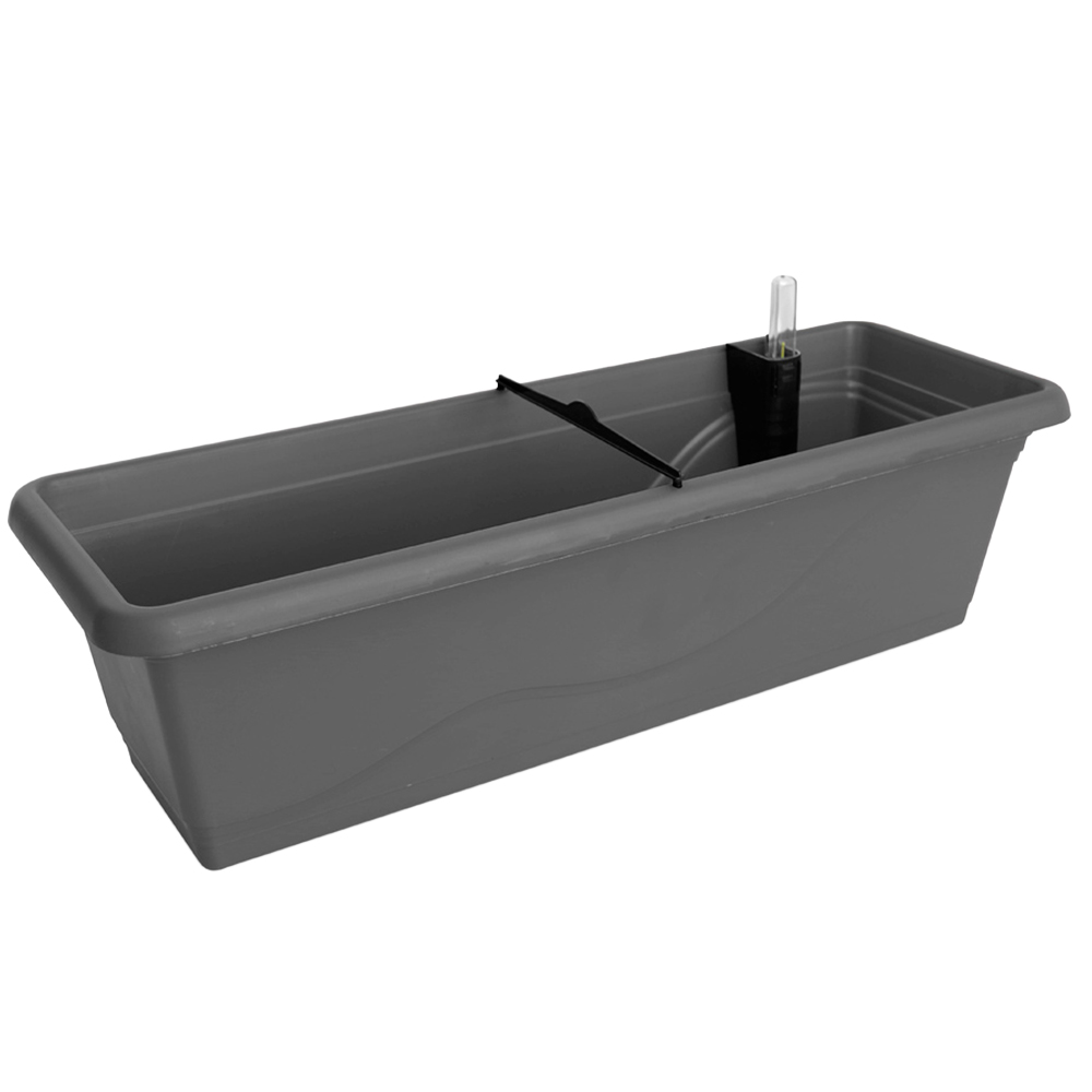 Gardenico Anthracite Self Irrigating Planter 3 Pack Image 2
