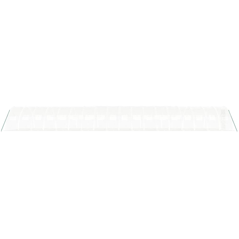vidaXL White Polyethylene Galvanised Steel Frame 59 x 19.6ft Greenhouse Image 4