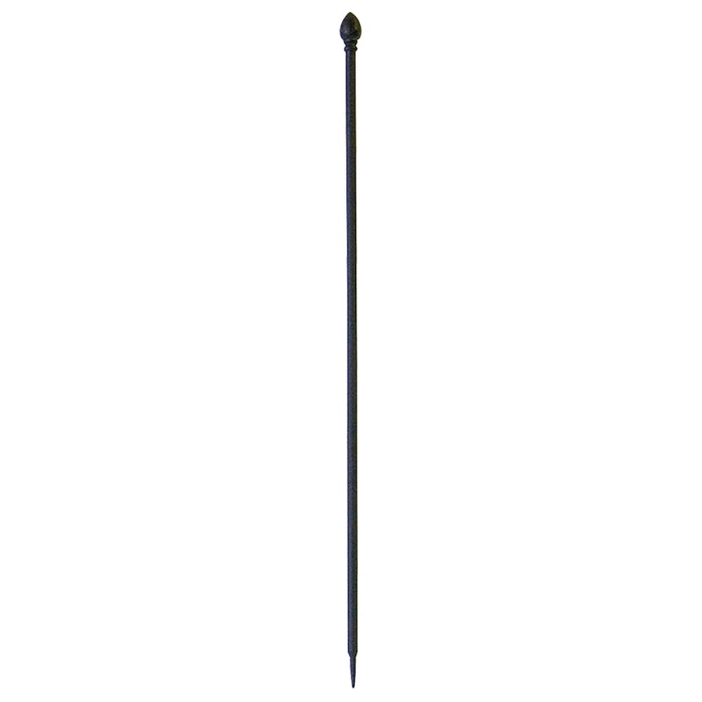 Panacea Black Triple Arch Fence Post Image
