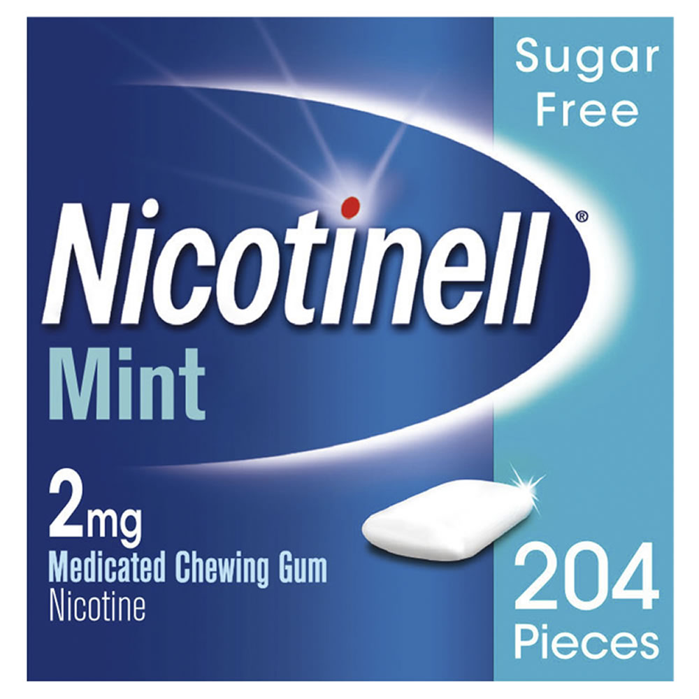 Nicotinell Mint Chewing Gum 2mg 204 pieces Image 1