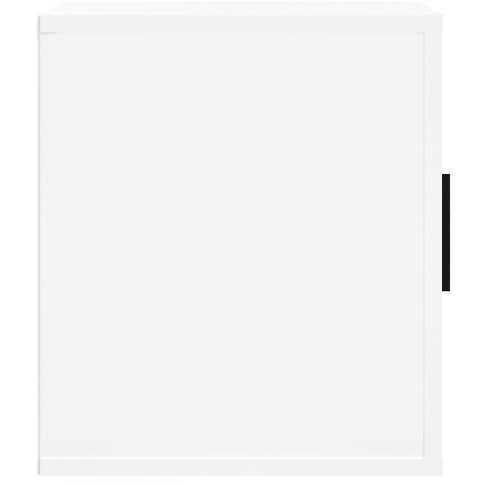 vidaXL 2 Door 2 Shelf White TV Cabinet Image 5