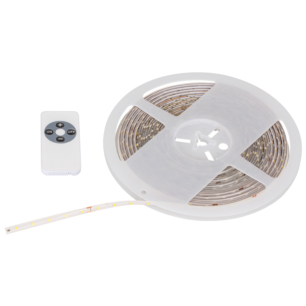 Warm White LED Light Strip with Remote 10m Image 1