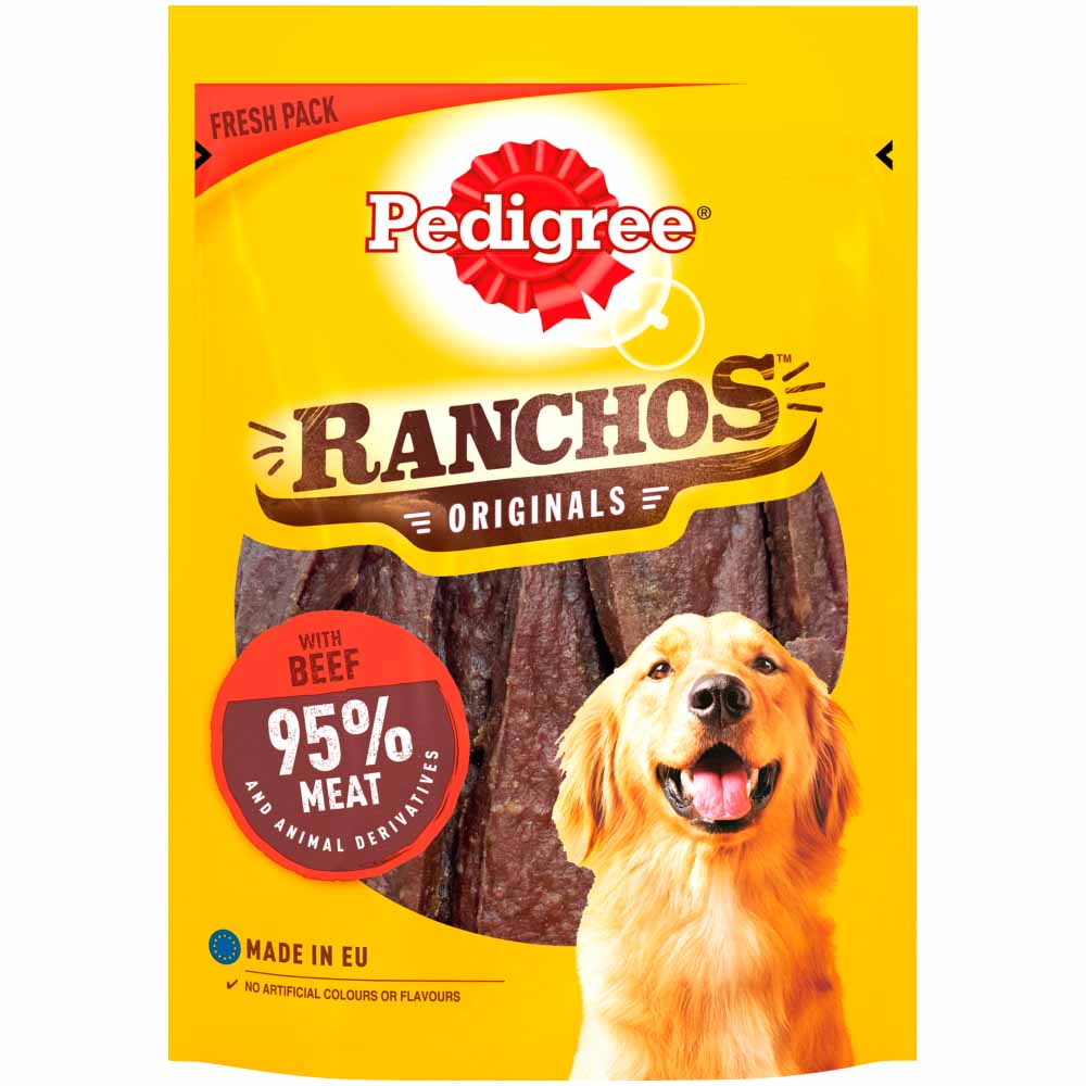Pedigree Ranchos with Beef Dog Treats 70g Image 3