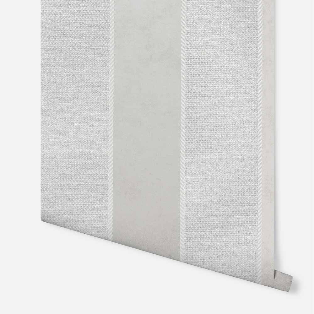 Arthouse Calico Stripe Neutral Wallpaper Image 3