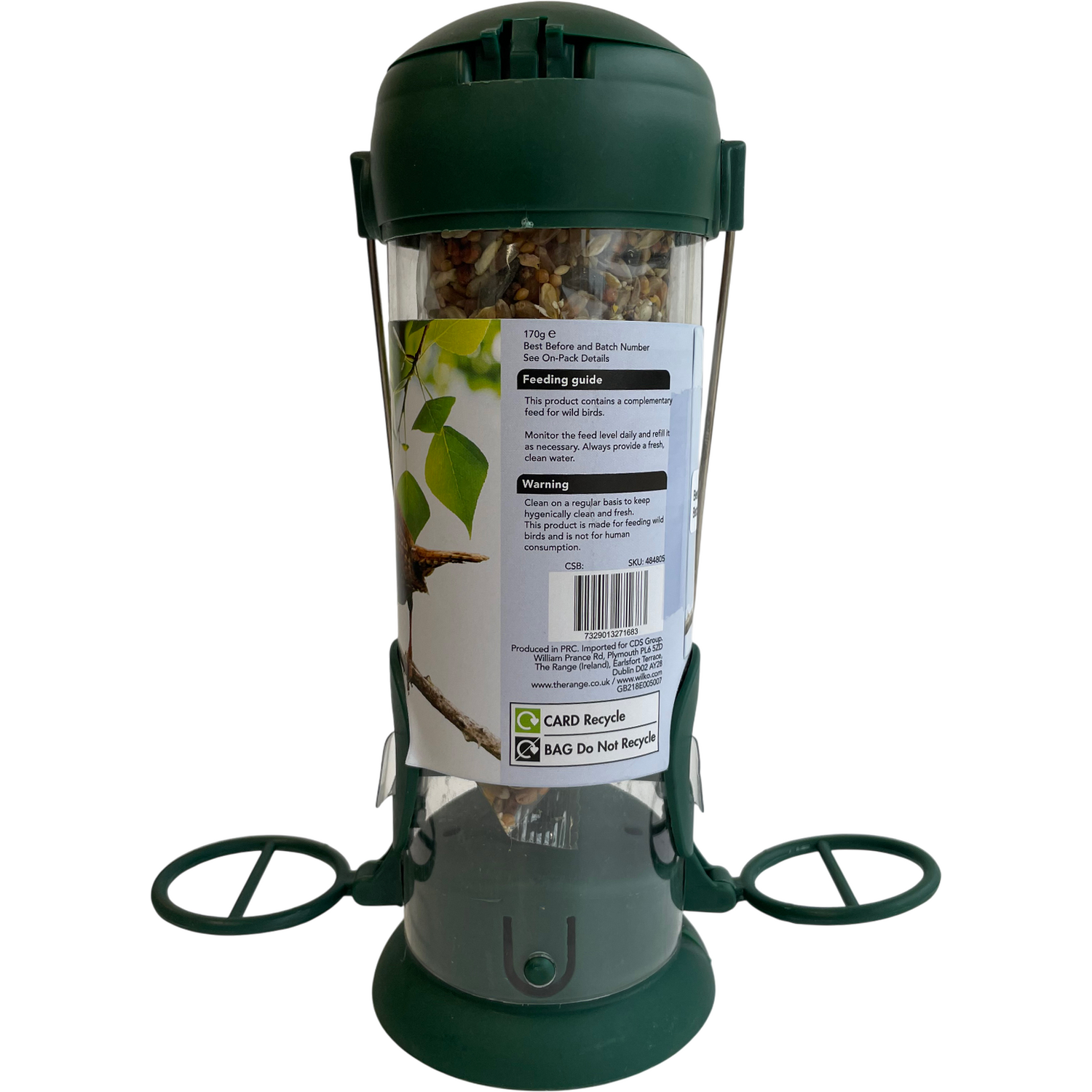 Pre Filled Seed Bird Feeder Image 2