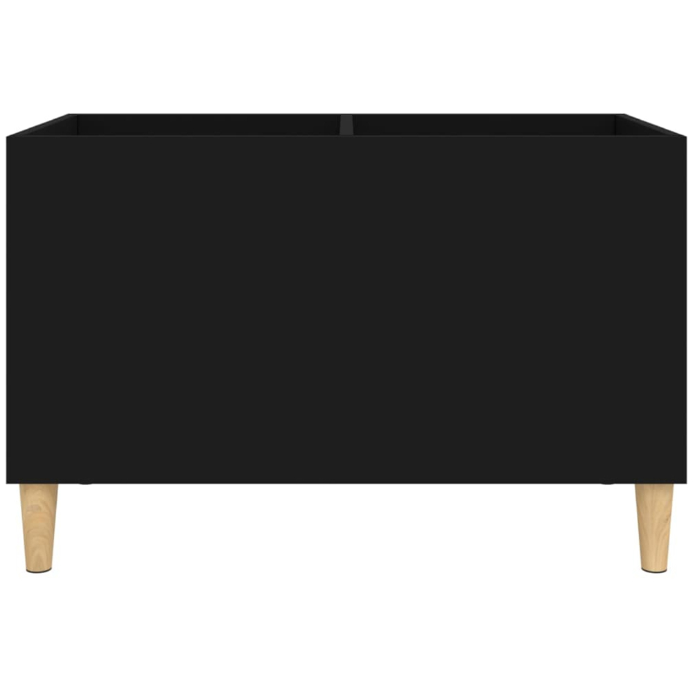 vidaXL Black Record Cabinet Image 4