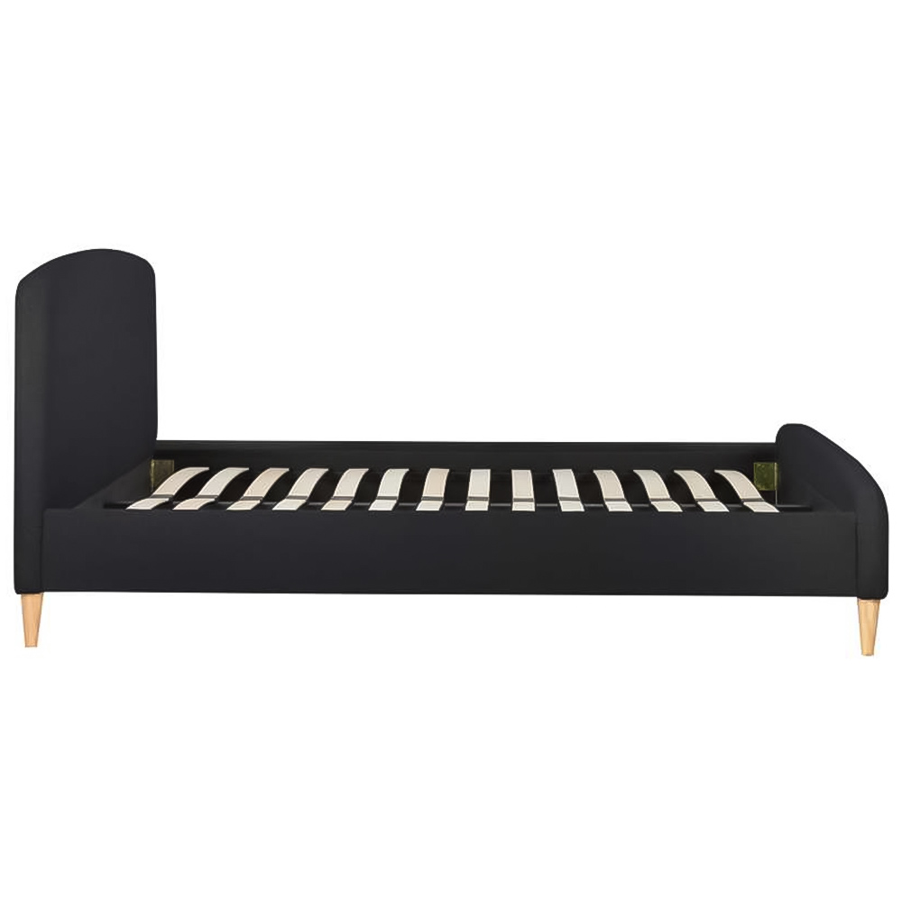 Otley Double Black Bed Image 3