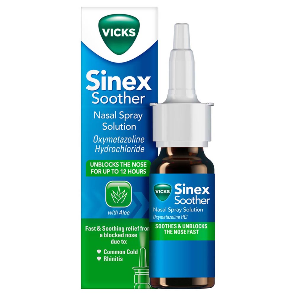 Vicks Sinex Soother Nasal Spray 15ml Image 1
