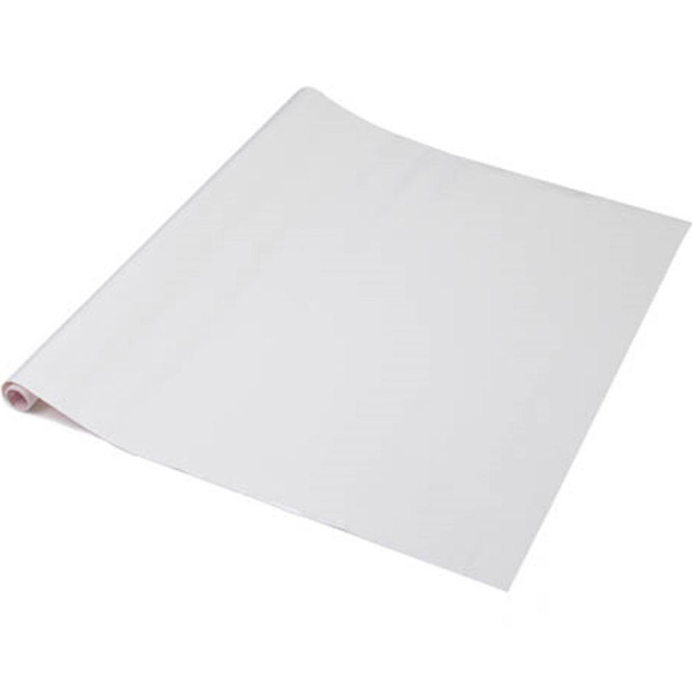 d-c-fix Glossy White Sticky Back Plastic Vinyl Wrap Film 67.5cm x 5m Image 2