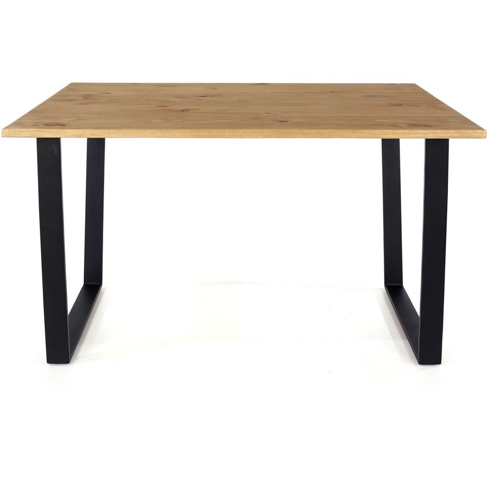 Core Products Texas 4 Seater Rectangular Dining Table Waxed Pine Image 3