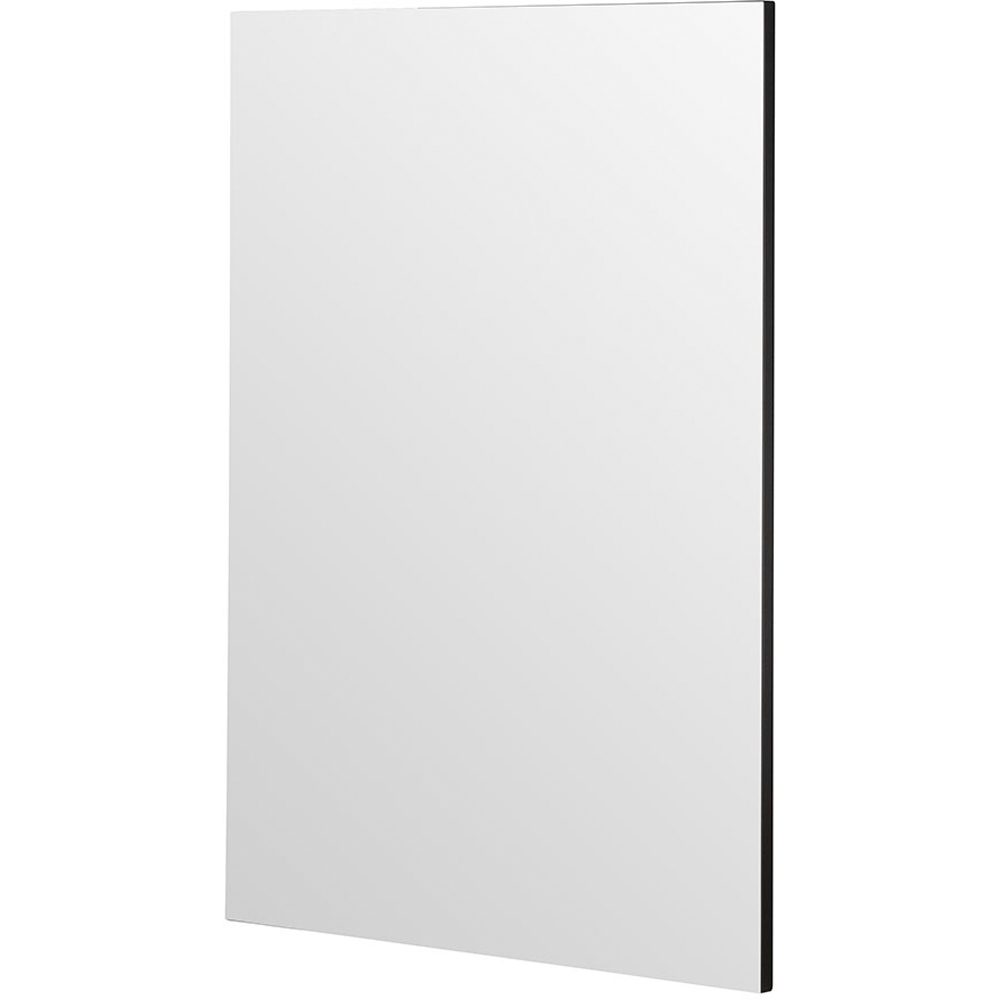Yearn Seamless Black Rectangle Wall Mirror 90 x 60cm Image 1