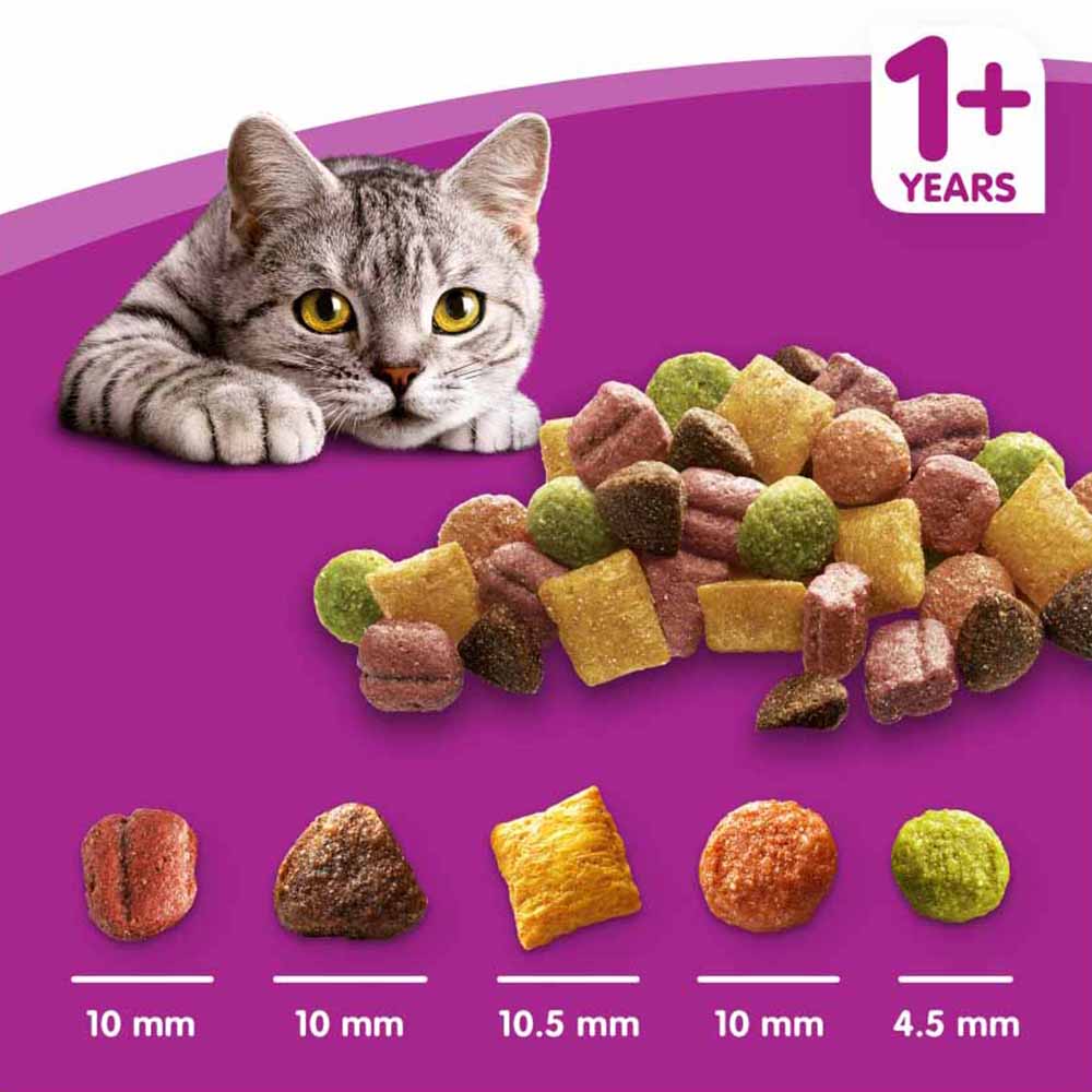 Whiskas Complete Chicken Flavour Dry Cat Food 340g Image 8