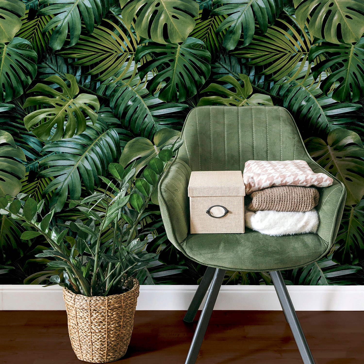 Living Wall Wallpaper - Green Image 5