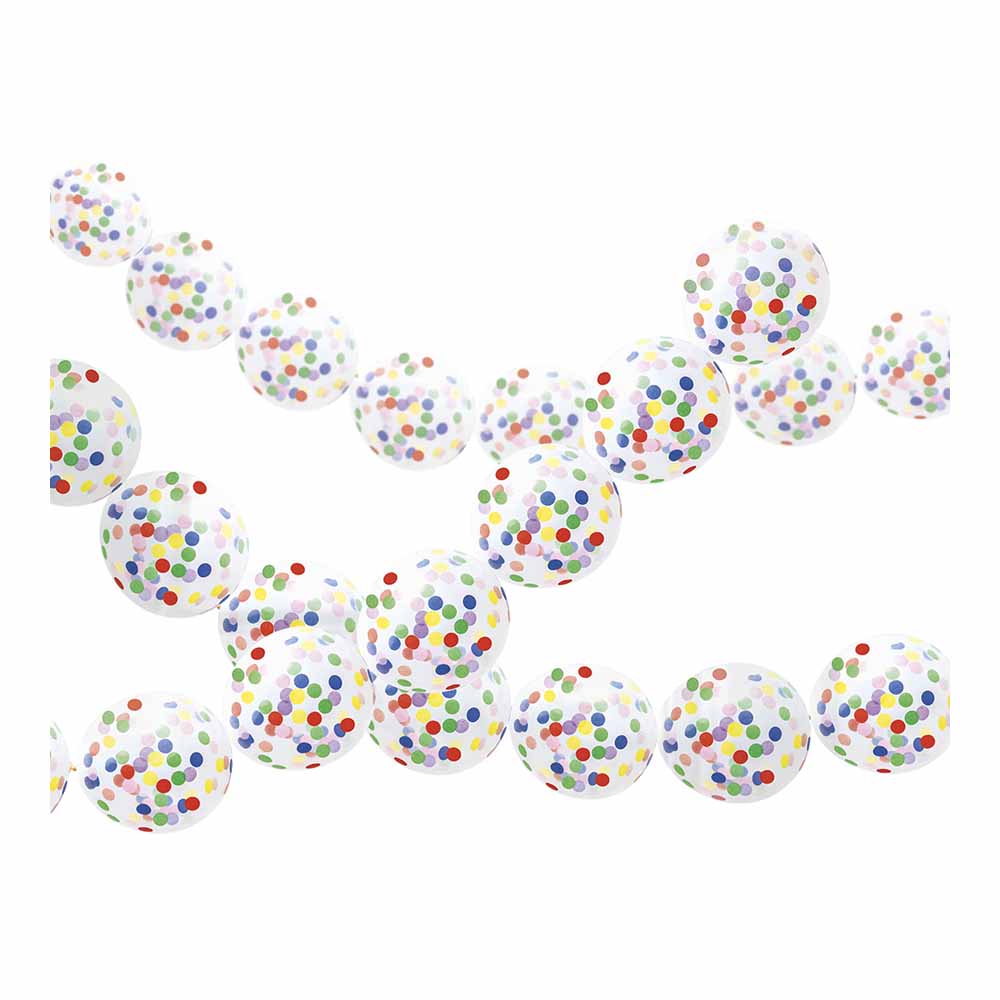 Wilko Confetti Linking Balloons Image