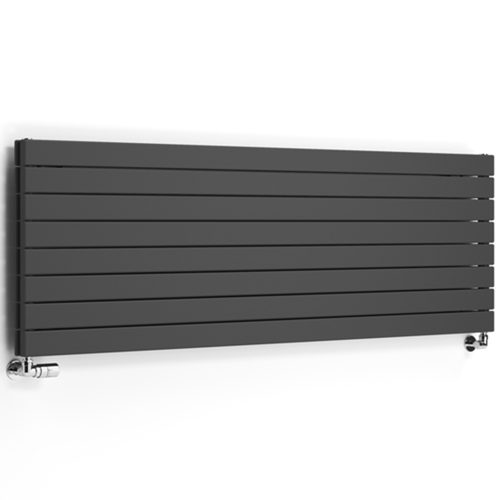 Terma Forte 5555 BTU Metallic Grey Double Panel Radiator 1800 x 588mm Image 4