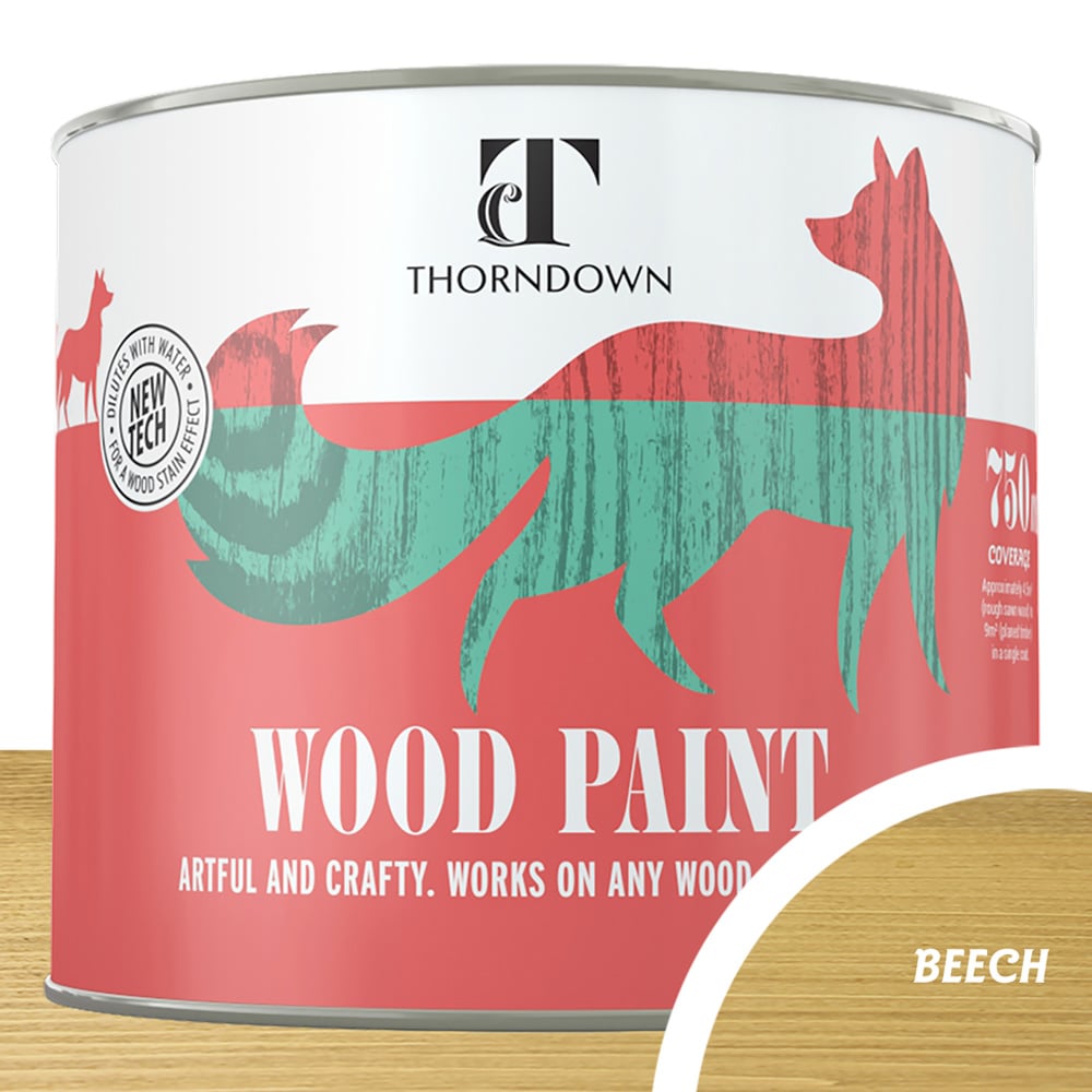 Thorndown Beech Satin Wood Paint 750ml Image 4