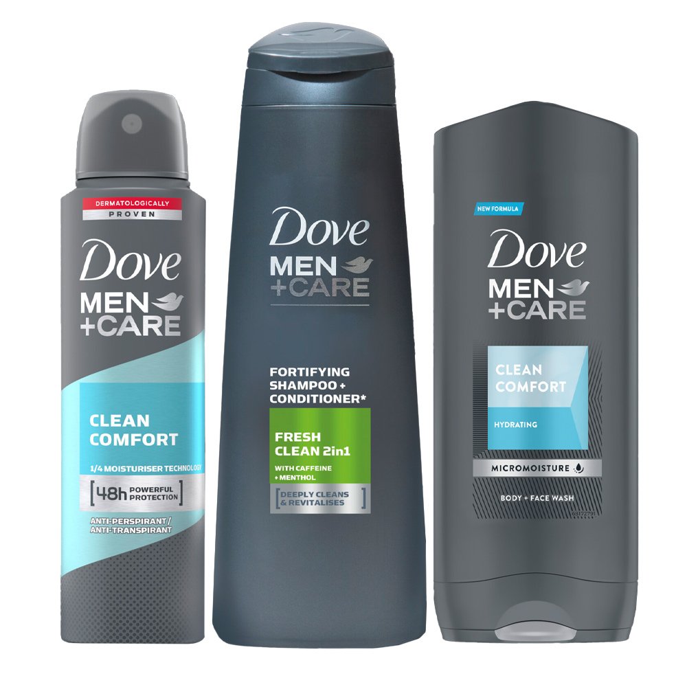 Dove Men+Care Daily Care Trio Gift Set Image 2