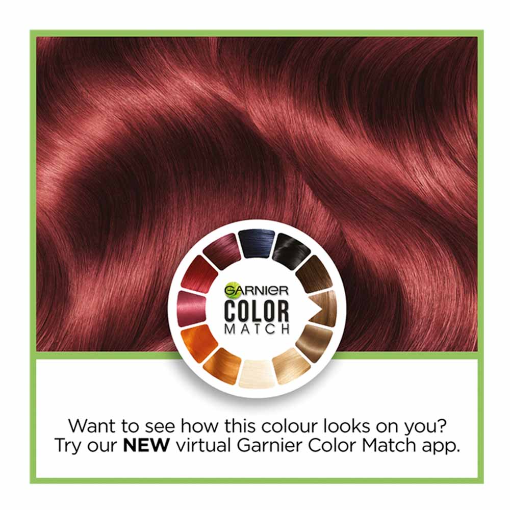 Garnier Nutrisse 6.60 Ultra Fiery Red Permanent Hair Dye Image 4