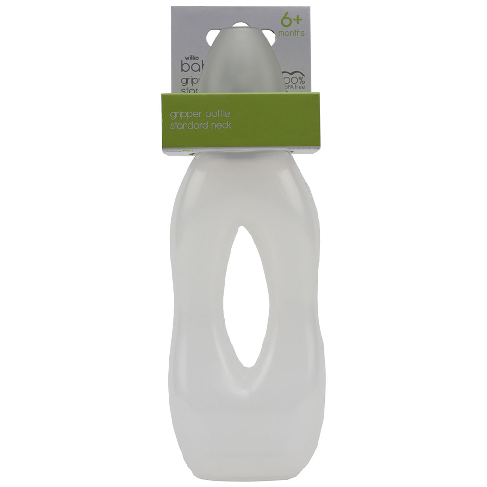 Wilko Gripper Bottle Standard Neck 6+ Months 260ml Image 5