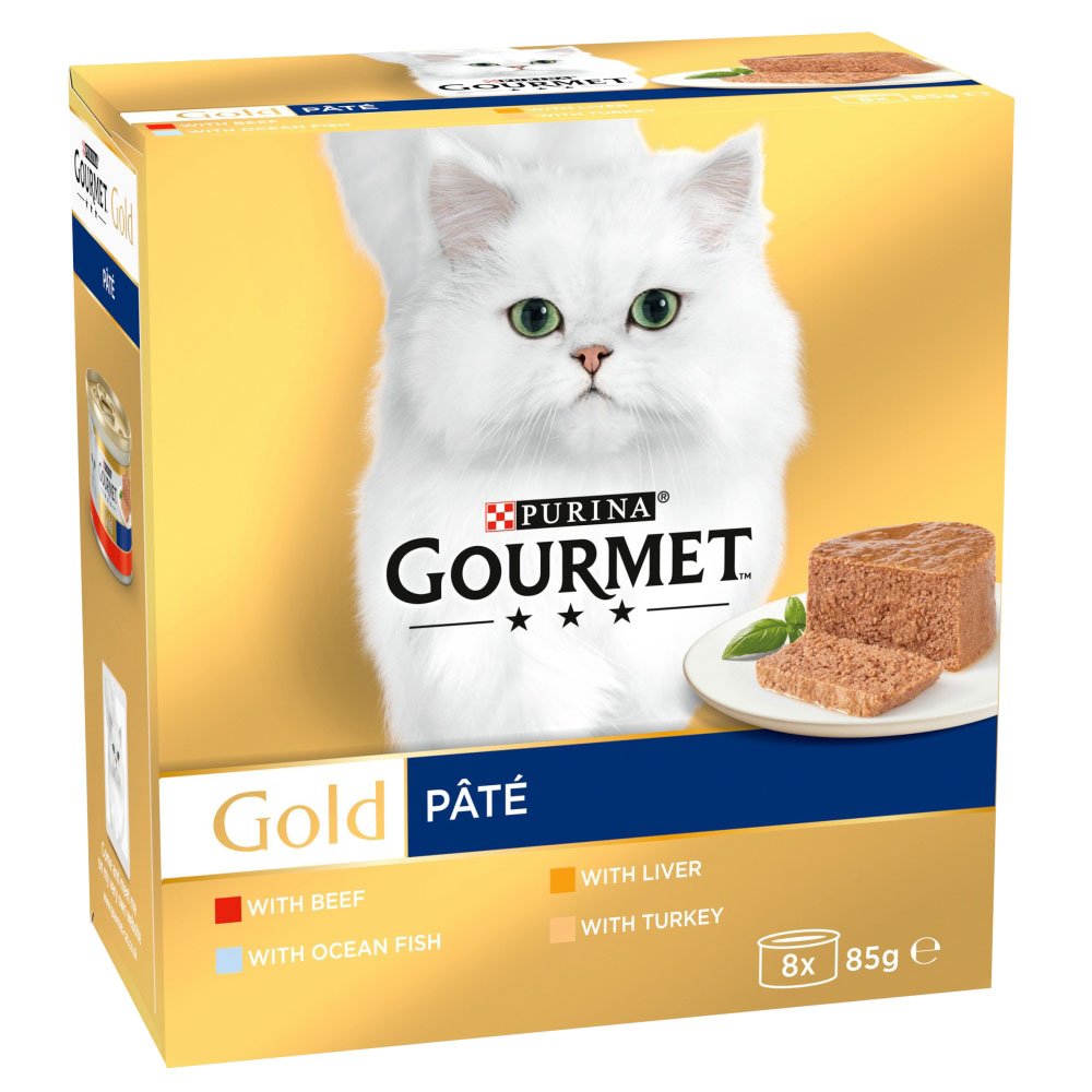 Gourmet Gold Pate Cat Food 8 x 85g (680g) Image 2