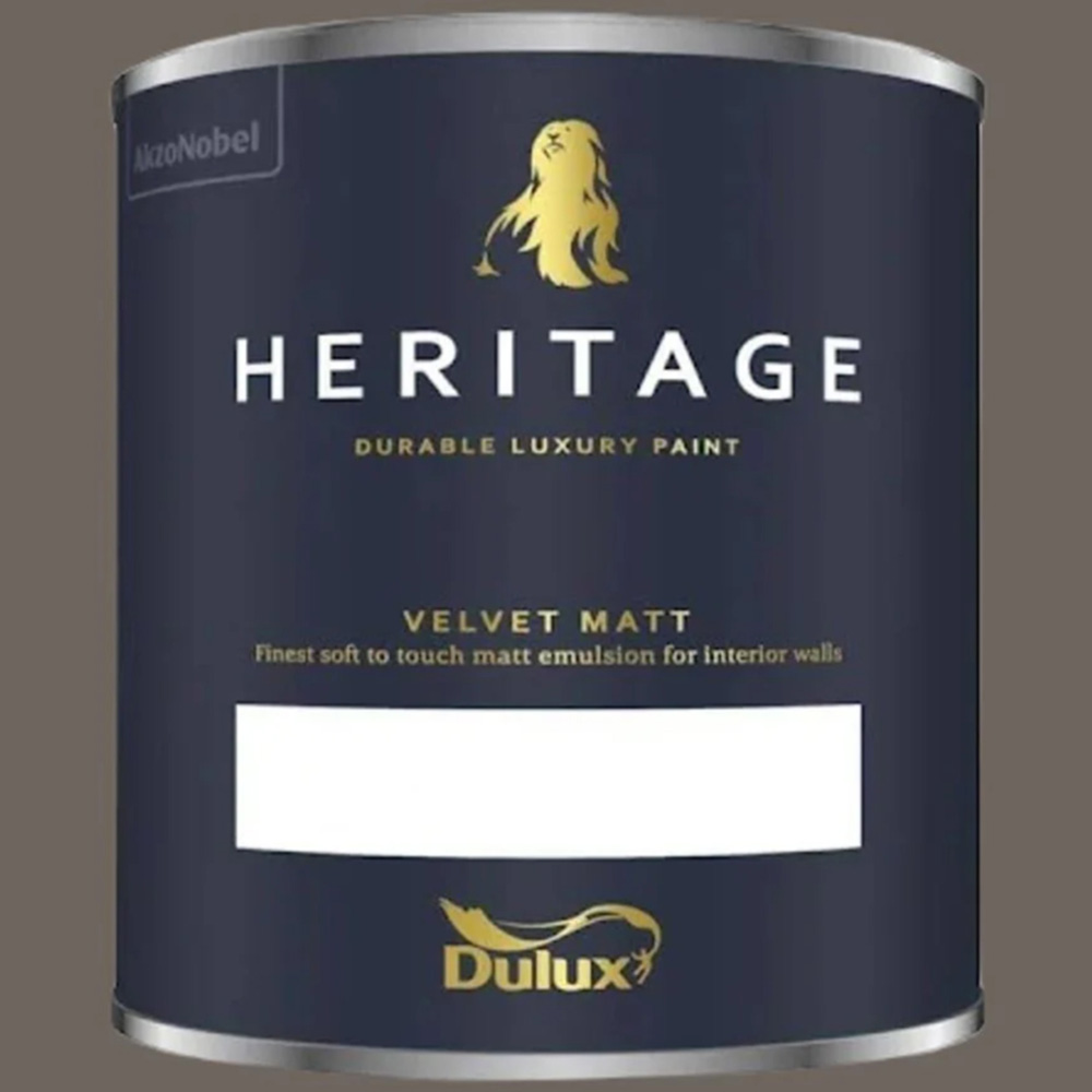 Dulux Heritage Walls and Ceilings Wooded Walk Velvet Matt Emulsion Paint 1L Image 2